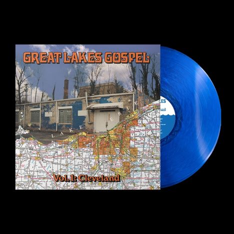 GREAT LAKES GOSPEL: CLEVELAND (Clear Blue Wave Vin, LP