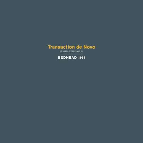 Bedhead: Transaction De Novo (Colored Vinyl), LP