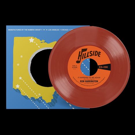 Ron Harrington: It Happened To Me Again (Limited Indie Edition) (Maroon Vinyl), Single 7"