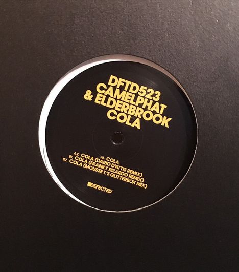 Camelphat & Elderbrook: Cola, Single 12"