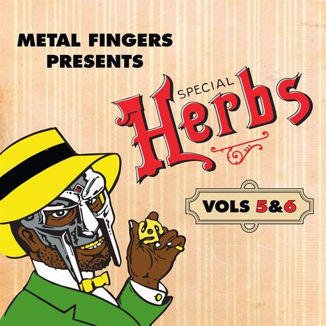 MF Doom: Metal Fingers Presents: Special Herbs Vol. 5 & 6 (Limited Indie Edition), CD