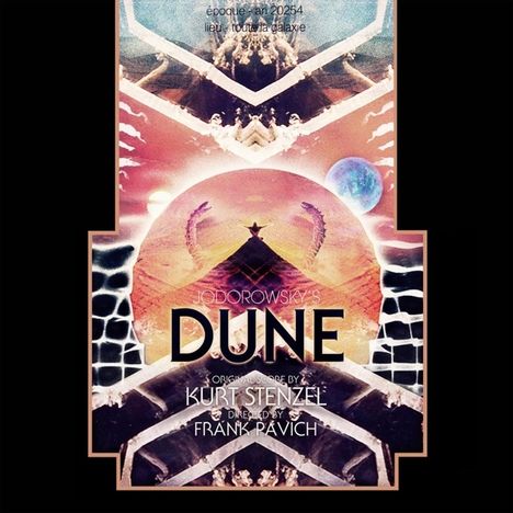 Kurt Stenzel: Filmmusik: Jodorowsky's Dune (Original Motion Picture Soundtrack), CD