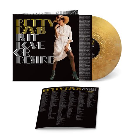 Betty Davis: Is It Love Or Desire (Gold Vinyl), LP