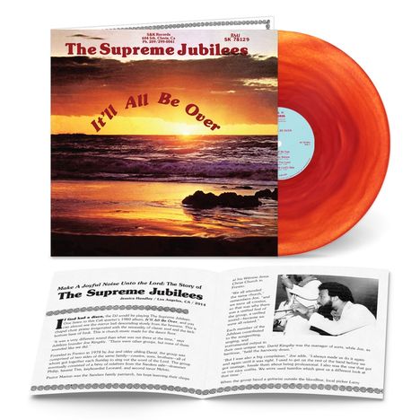 The Supreme Jubilees: It'll All Be Over (Reissue) (remastered) (Opaque Maroon &amp; Transparent Yellow Vinyl), LP