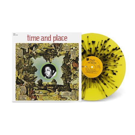 Lee Moses: Time &amp; Place (Yellow/Black Splatter Vinyl), LP