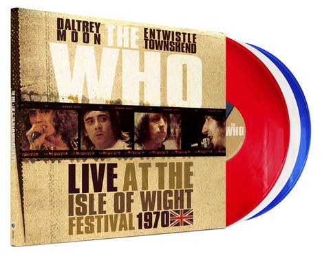 The Who: Live At The Isle Of Wight Festival 1970 (remastered) (Limited Edition) (Colored Vinyl), 3 LPs