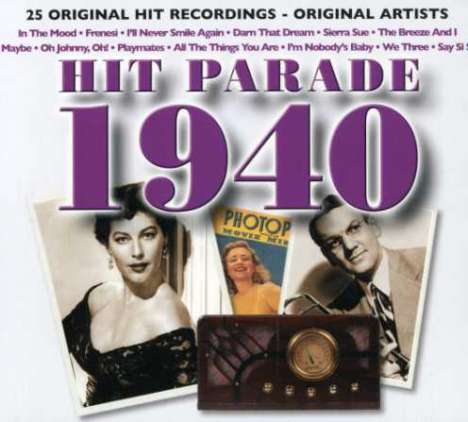 Hit Parade 1940, CD