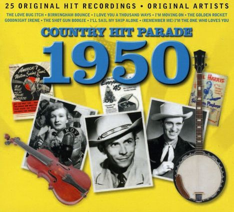 Country Hit Parade 1950, CD