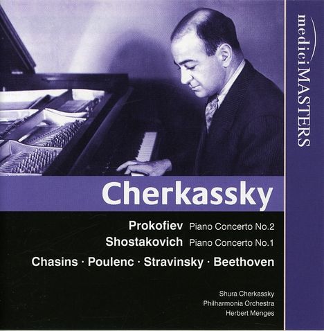 Shura Cherkassky spielt Klavierkonzerte, CD