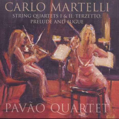 Carlo Martelli (geb. 1935): Streichquartette Nr.1 &amp; 2, CD