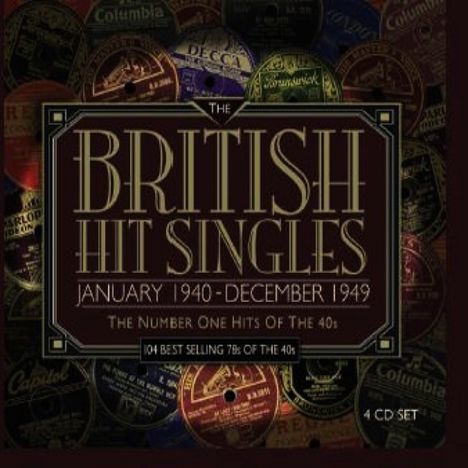 British Hit Singles: 1940 - 1949, 4 CDs