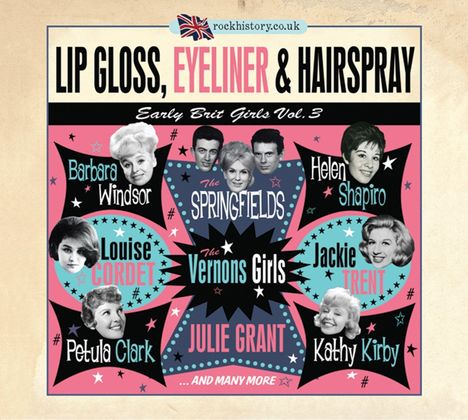 Lip Gloss, Eyeliner &amp; Hairspray, 2 CDs