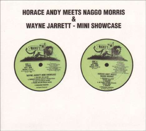 Horace Andy &amp; Wayne Jarrett: Meets Naggo Morris - Mini Showcase, CD