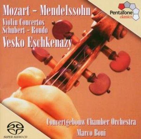 Wolfgang Amadeus Mozart (1756-1791): Violinkonzert Nr.5 A-dur KV 219, Super Audio CD