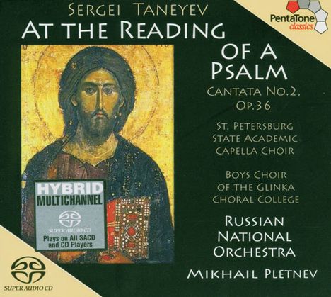 Serge Tanejew (1856-1915): Kantate Nr.2 op.36 "At the Reading of a Psalm", Super Audio CD