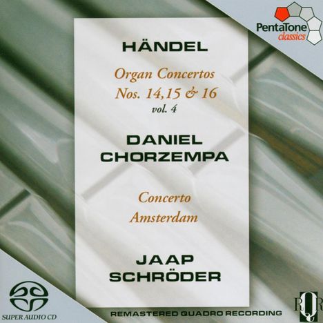 Georg Friedrich Händel (1685-1759): Orgelkonzerte Nr.14-16, Super Audio CD