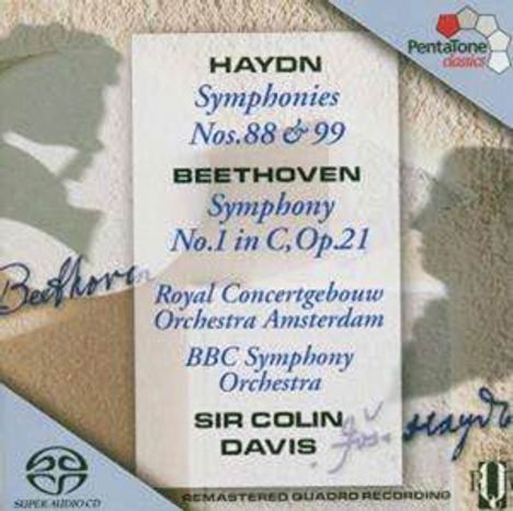 Joseph Haydn (1732-1809): Symphonien Nr.88 &amp; 99, Super Audio CD