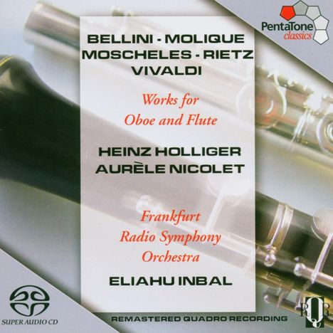 Heinz Holliger spielt Oboenkonzerte, Super Audio CD