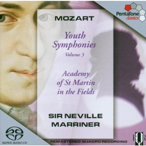 Wolfgang Amadeus Mozart (1756-1791): Symphonien Nr.7-9,19, Super Audio CD