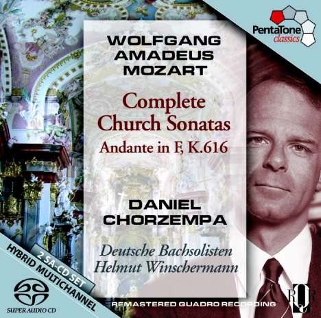 Wolfgang Amadeus Mozart (1756-1791): Kirchensonaten für Orgel &amp; Orchester, 2 Super Audio CDs