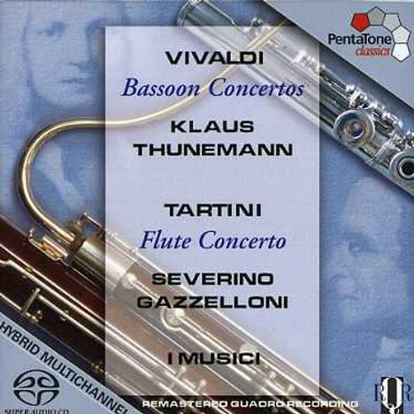 Antonio Vivaldi (1678-1741): Fagottkonzerte RV 484,489,498,502, Super Audio CD