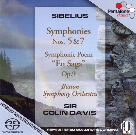 Jean Sibelius (1865-1957): Symphonien Nr.5 &amp; 7, Super Audio CD