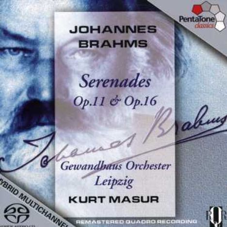Johannes Brahms (1833-1897): Serenaden Nr.1 &amp; 2, Super Audio CD