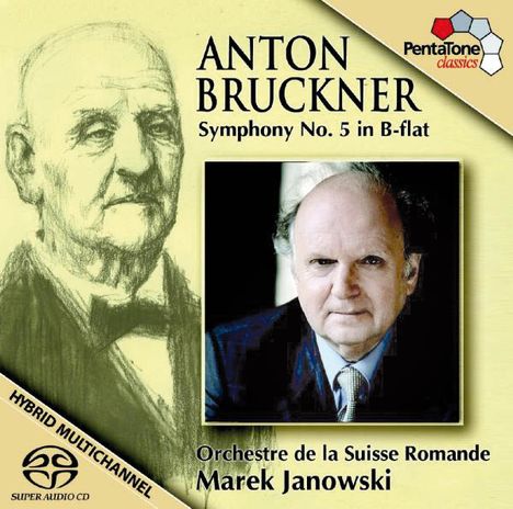 Anton Bruckner (1824-1896): Symphonie Nr.5, Super Audio CD