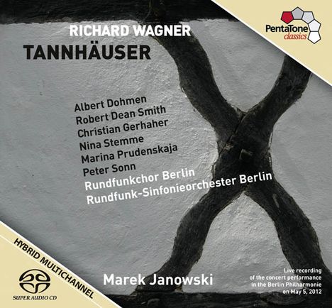 Richard Wagner (1813-1883): Tannhäuser, 3 Super Audio CDs