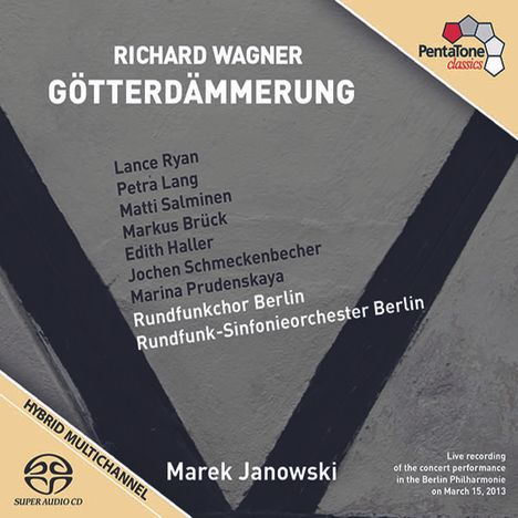 Richard Wagner (1813-1883): Gotterdämmerung, 4 Super Audio CDs