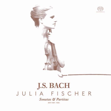 Johann Sebastian Bach (1685-1750): Sonaten &amp; Partiten für Violine BWV 1001-1006, 2 Super Audio CDs