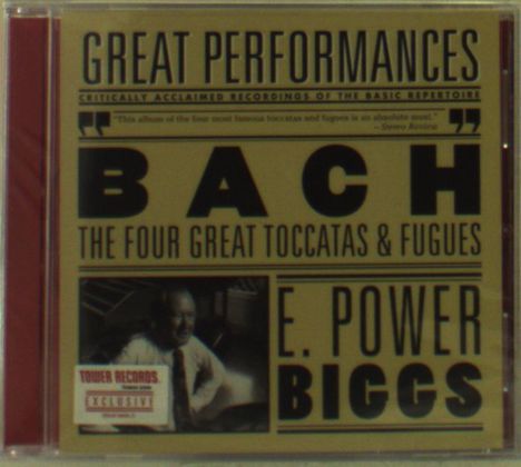 Johann Sebastian Bach (1685-1750): Toccaten &amp; Fugen BWV 538,540,564,565, CD