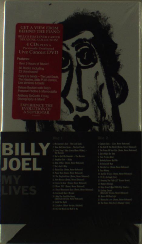 Billy Joel (geb. 1949): My Lives (Box Set), 5 CDs