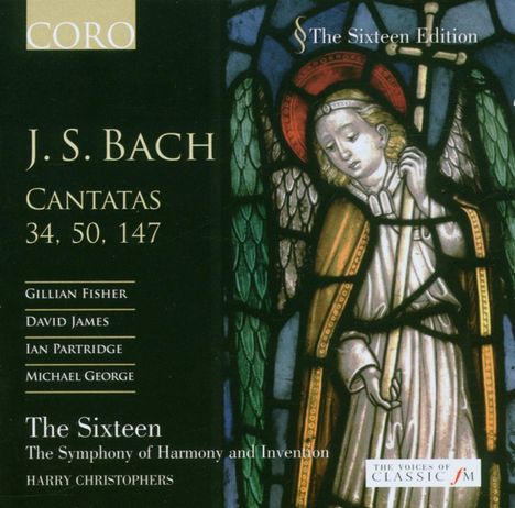 Johann Sebastian Bach (1685-1750): Kantaten BWV 34,50,147, CD