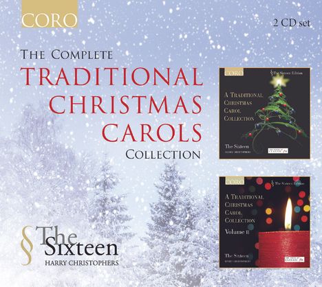 The Sixteen - The Complete Traditional Christmas Carol Collection, 2 CDs