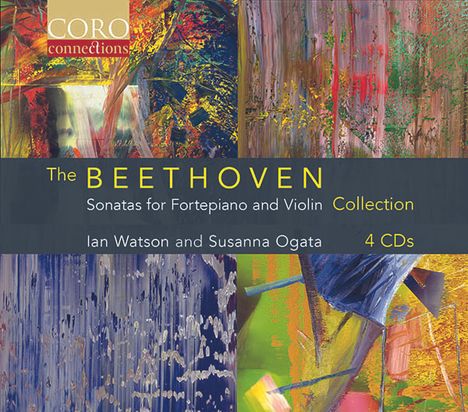 Ludwig van Beethoven (1770-1827): Violinsonaten Nr.1-10, 4 CDs