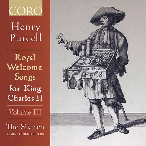 Henry Purcell (1659-1695): Royal Welcome Songs for King Charles II Vol.3, CD