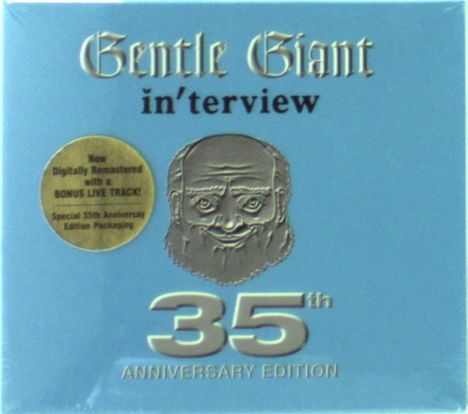Gentle Giant: In'terview (35th Anniversary Edition), CD