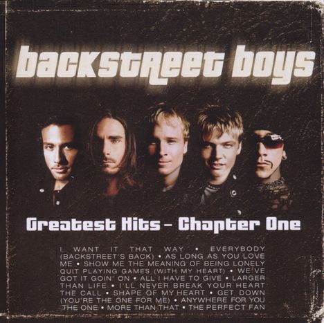 Backstreet Boys: Greatest Hits: Chapter One, CD