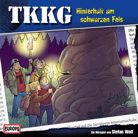 TKKG (Folge 145) - Hinterhalt am schwarzen Fels, CD
