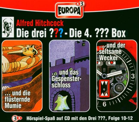 Die drei ??? - Die 04. Box, 3 CDs