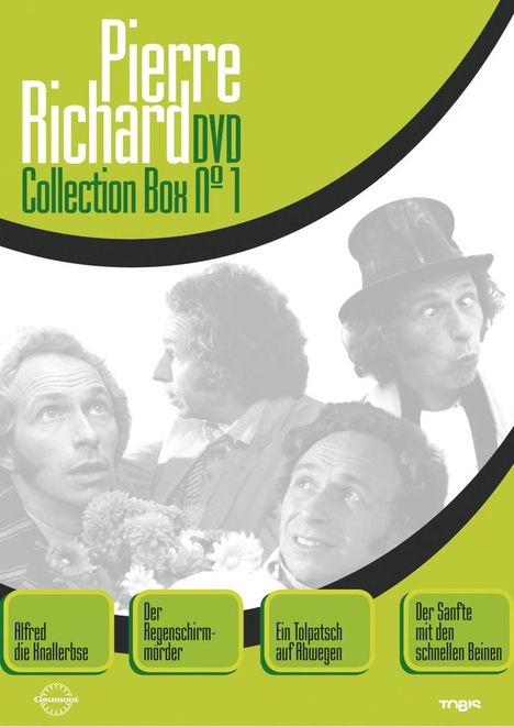 Pierre Richard Collection Box 1, 4 DVDs