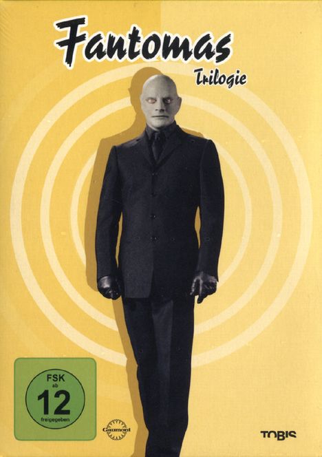 Fantomas - Die Trilogie, 3 DVDs