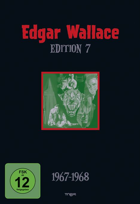 Edgar Wallace Edition 7, 4 DVDs