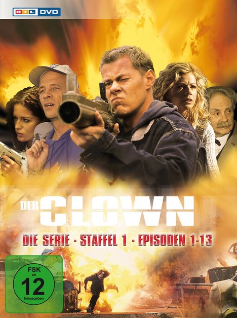 Der Clown - Die Serie Staffel 1, 3 DVDs