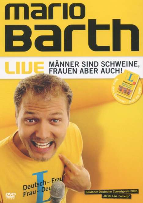 Mario Barth: Live - Männer sind Schweine, Frauen aber auch!, DVD