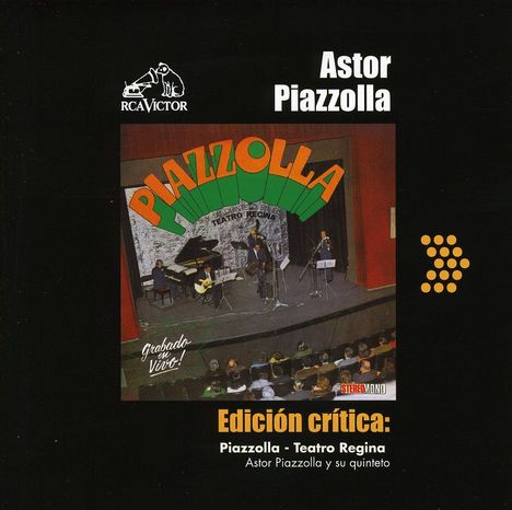 Astor Piazzolla (1921-1992): Teatro Regina, CD