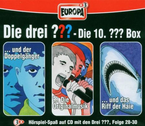 Die drei ??? - Die 10. Box, 3 CDs