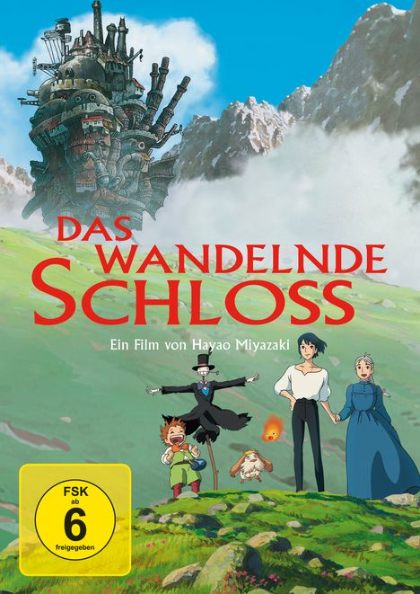 Das wandelnde Schloss, DVD