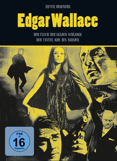 Edgar Wallace: Die Artur Brauner-Produktionen, 2 DVDs